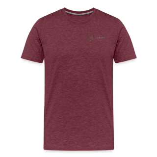 Männer Premium T-Shirt Garimo Männer Premium T-Shirt | Spreadshirt 812 - Bordeauxrot meliert (M)