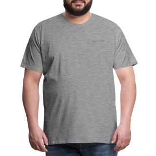 Männer Premium T-Shirt Garimo Männer Premium T-Shirt | Spreadshirt 812 - Grau meliert (XXL)