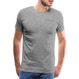 Männer Premium T-Shirt Garimo Männer Premium T-Shirt | Spreadshirt 812 - Grau meliert (3XL)