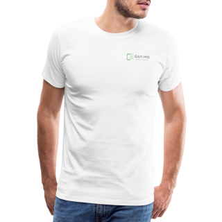 Männer Premium T-Shirt Garimo Männer Premium T-Shirt | Spreadshirt 812 - Weiß (XL)