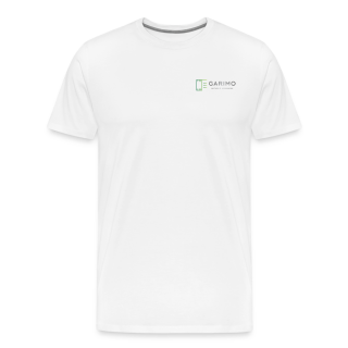 Männer Premium T-Shirt Garimo Männer Premium T-Shirt | Spreadshirt 812 - Weiß (5XL)