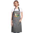 Kontrastschürze Nähmaschine