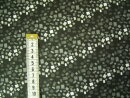 Baumwoll Patchworkstoff schwarz mit grau-weißem Muster