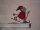 Kissenbezug natur mit Wichtel 40x40cm Stoffe