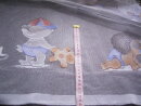 Scheibengardine 193cm hoch Motiv "Baby Cool"