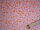 Baumwollstoff rosa mit Blumen in orange und hellblau
