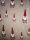 Weihnachts Stoff beige mit Wichtel Sterne 140cm breit