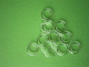 Plastik Ring transparent 13x18mm